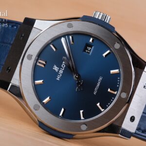 Hublot Classic Fusion Titanium Blue