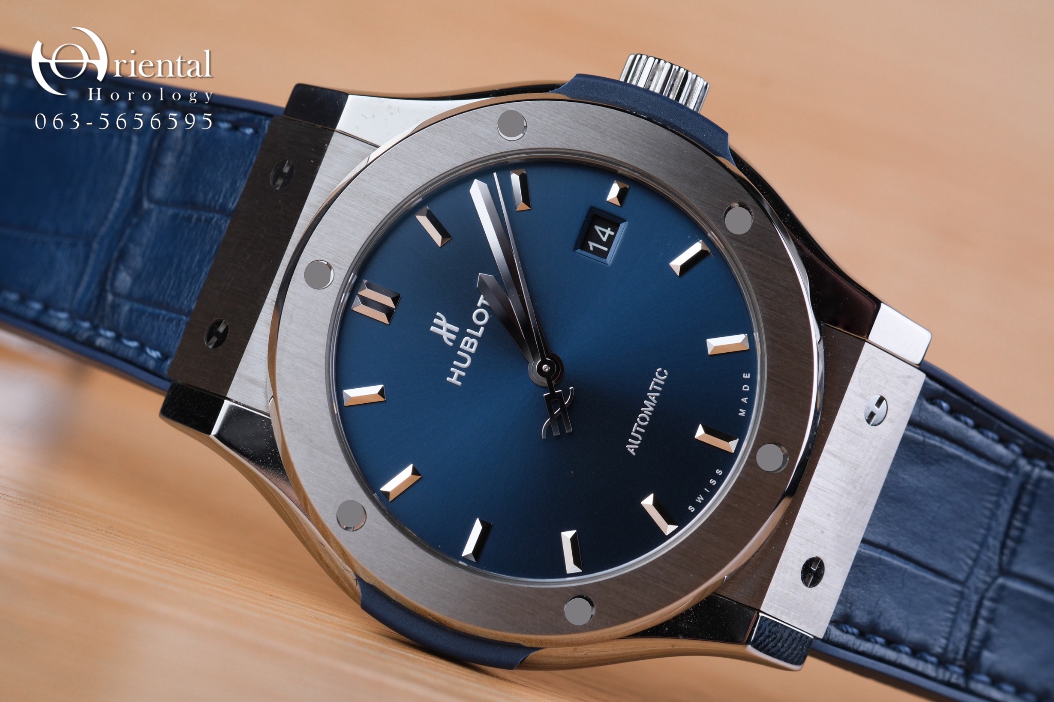 Hublot Classic Fusion Titanium Blue