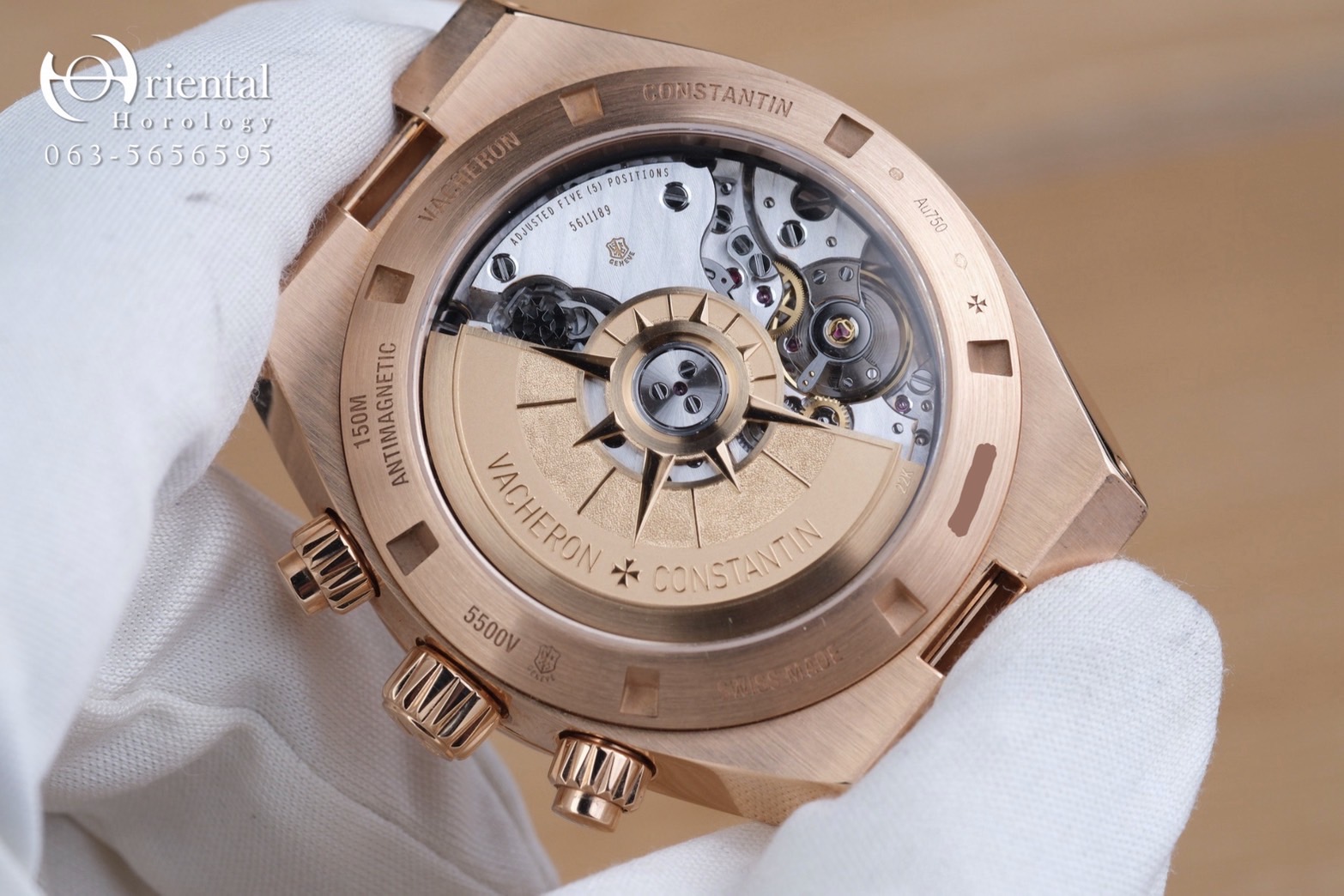 Vacheron Constantin Overseas Chronograph 18K Pink Gold - Image 10