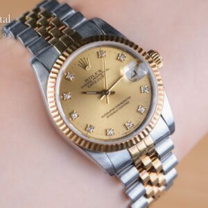 Rolex Datejust 31 Two Tone Yellow Gold