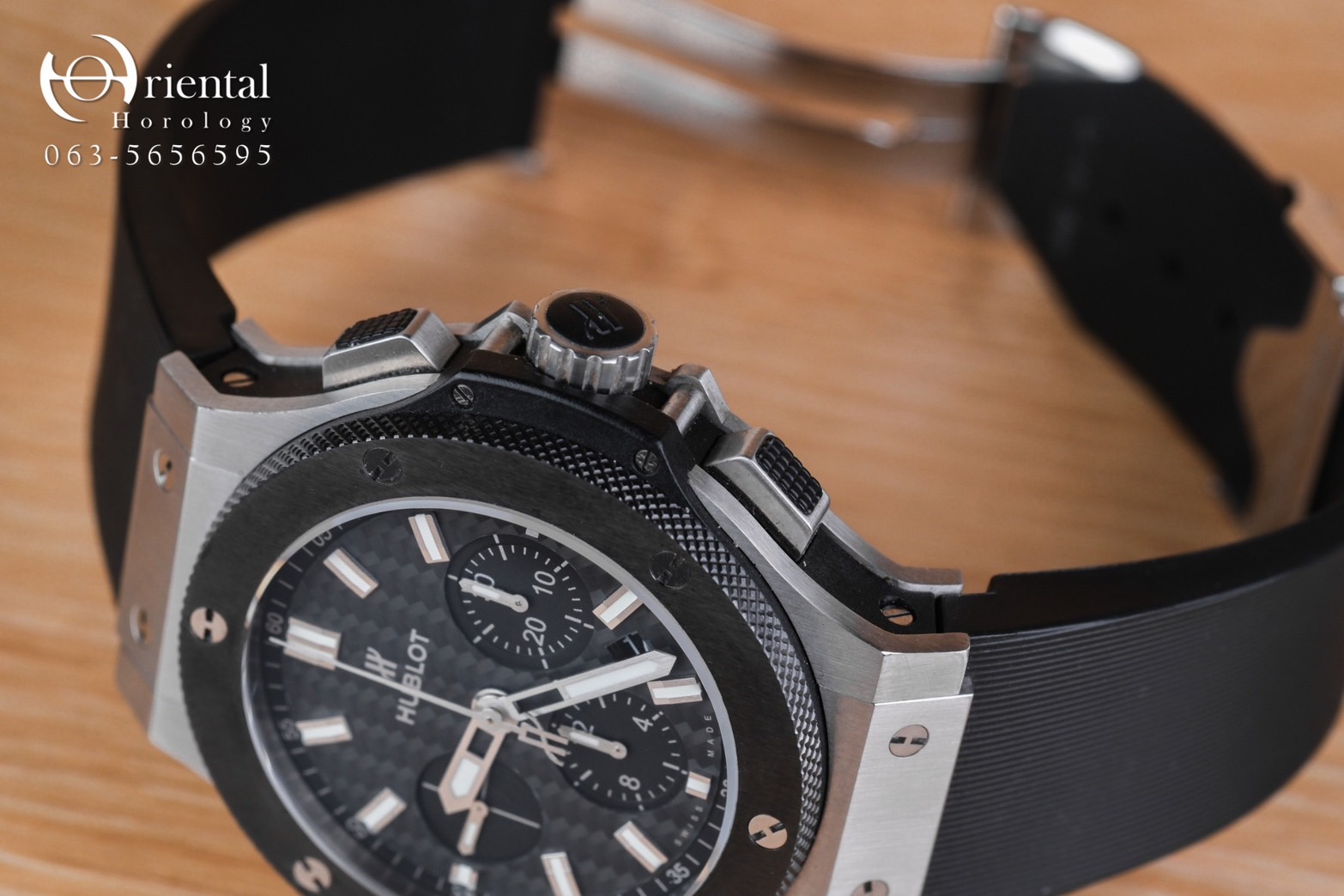 Hublot Big Bang Black Ceramic Carbon Dial - Image 5