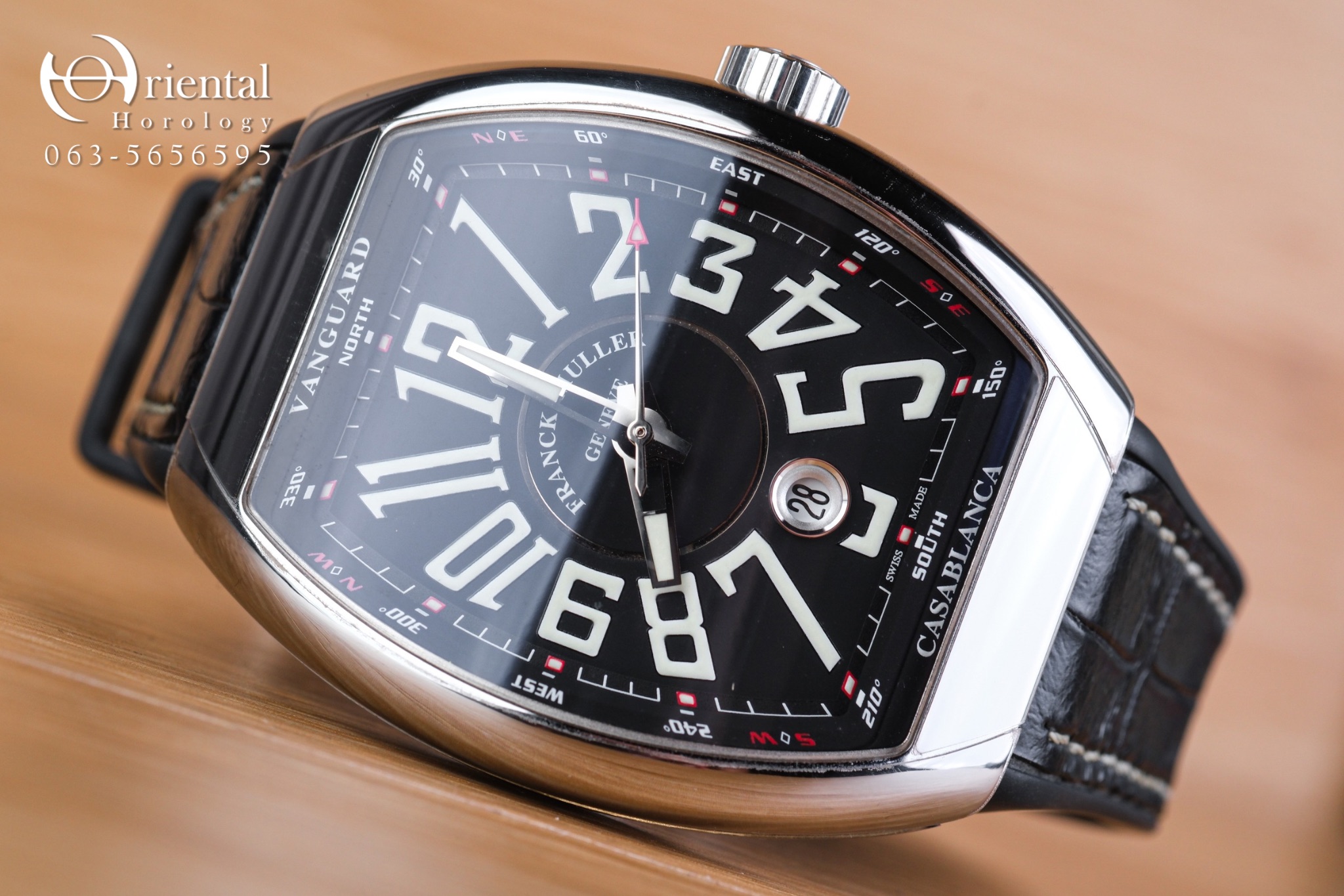 Franck Muller Vanguard 43 Black Dial