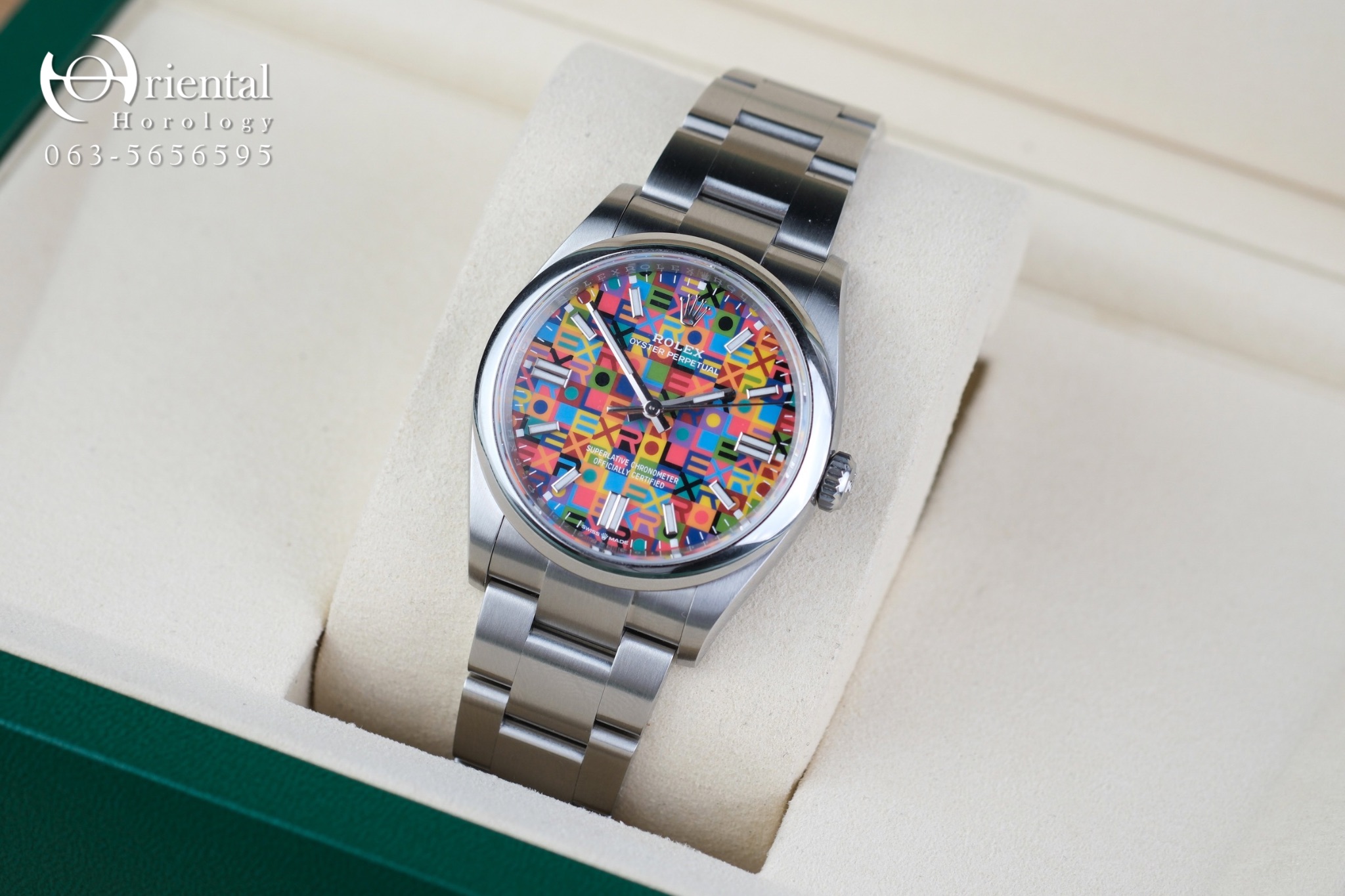 Rolex OP 36 Jubilee motif "100th Anniversary"