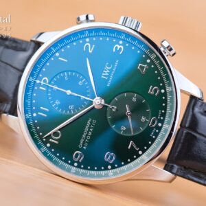 IWC Portugieser Chronograph Green Dial