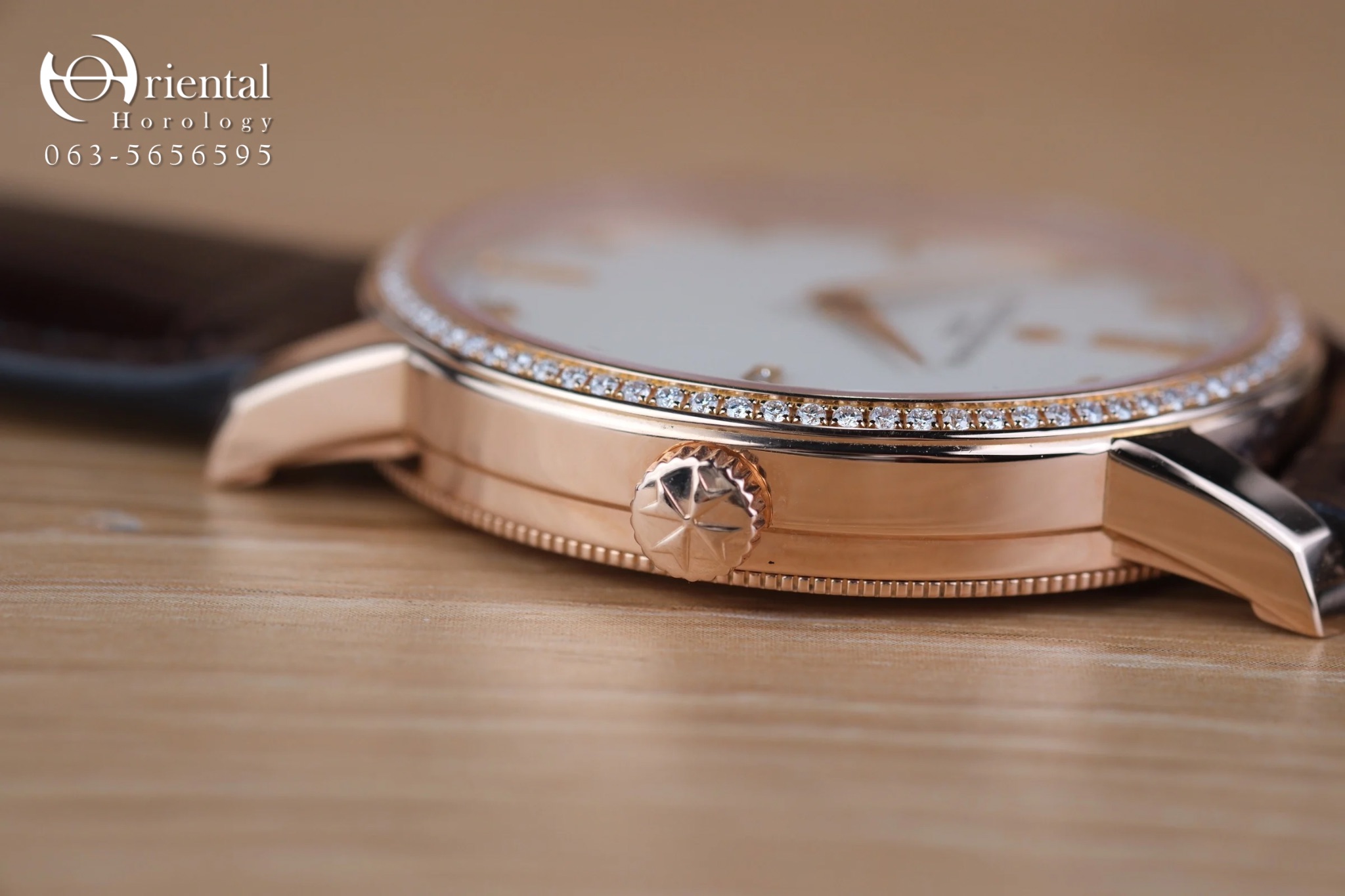 Vacheron Constantin Traditionnelle Rose Gold Diamonds - Image 4