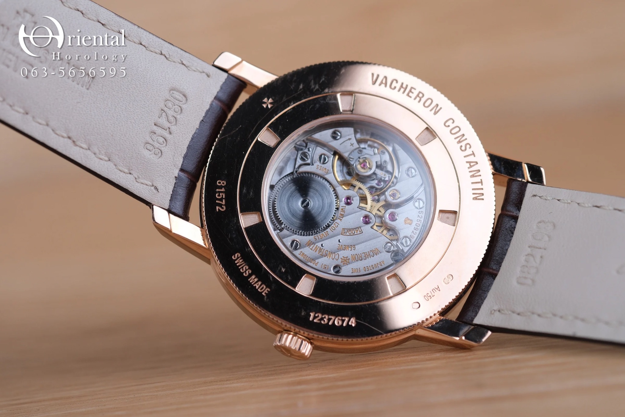 Vacheron Constantin Traditionnelle Rose Gold Diamonds - Image 7