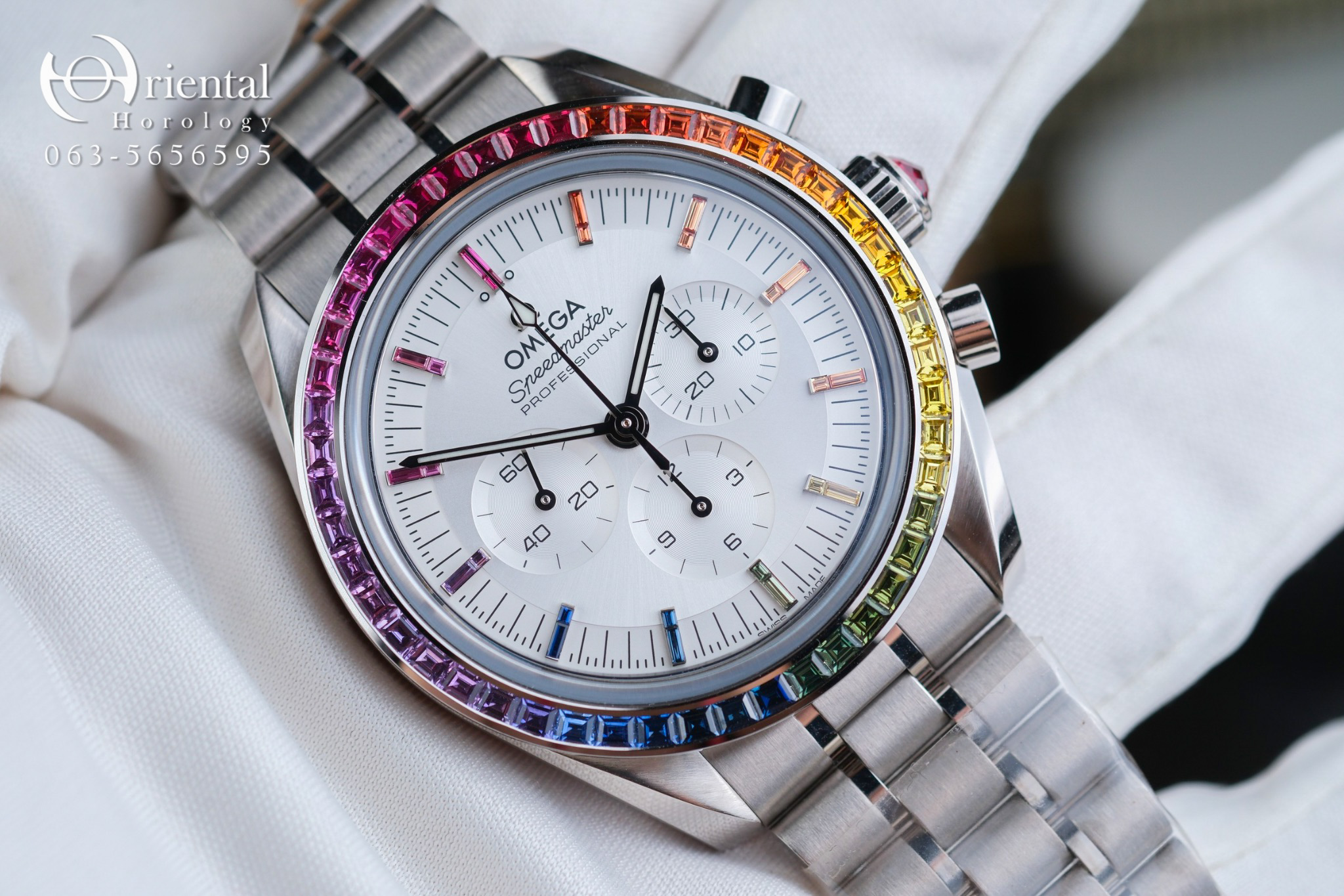 Omega Speedmaster Professional Moonwatch 3861 Canopus Gold Rainbow - Image 4