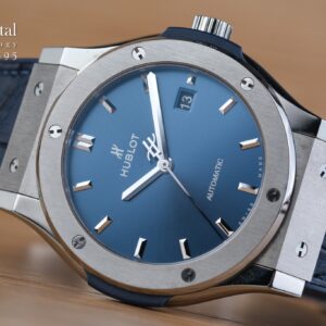 Hublot Classic Fusion Titanium Blue