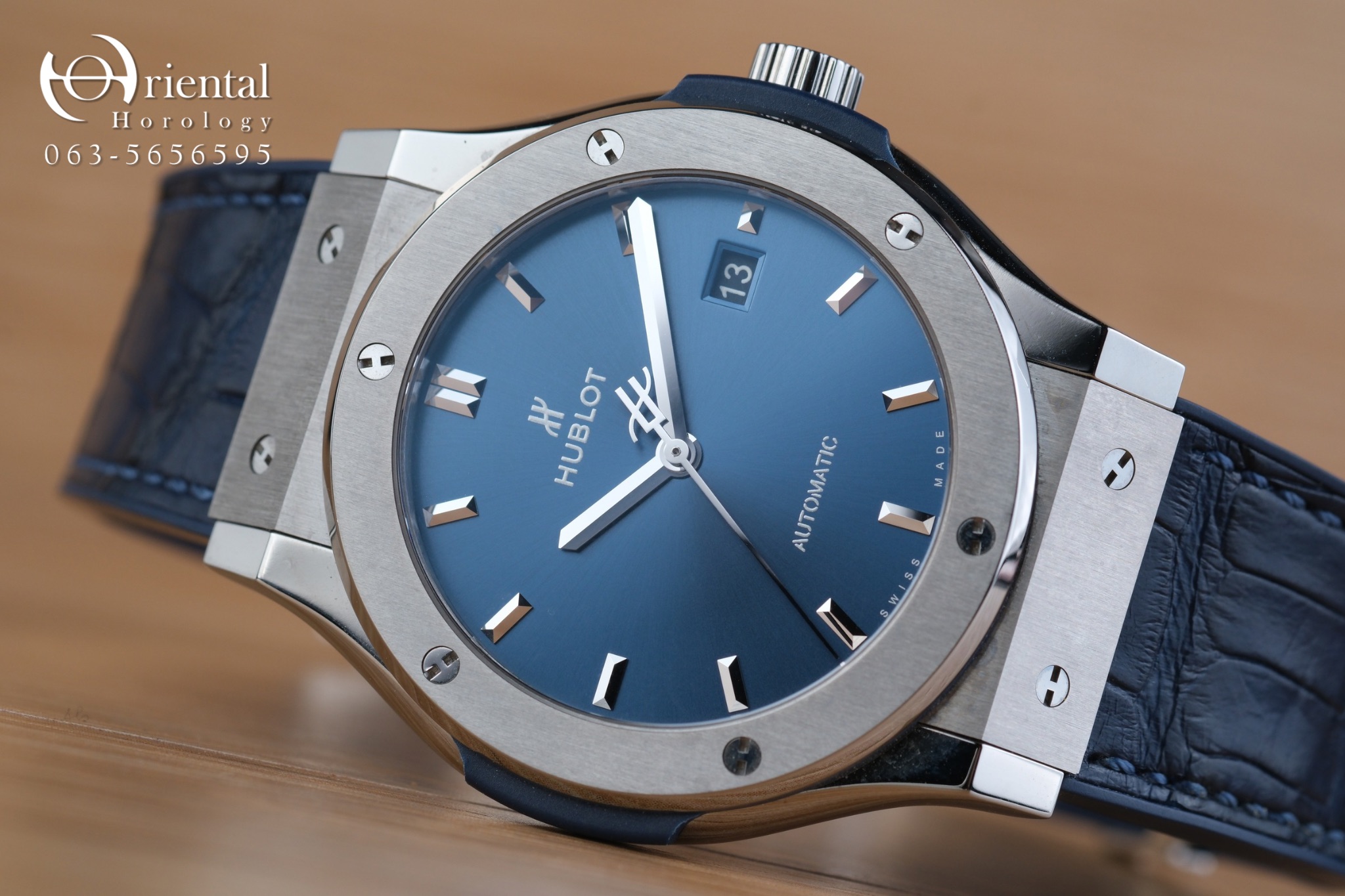 Hublot Classic Fusion Titanium Blue