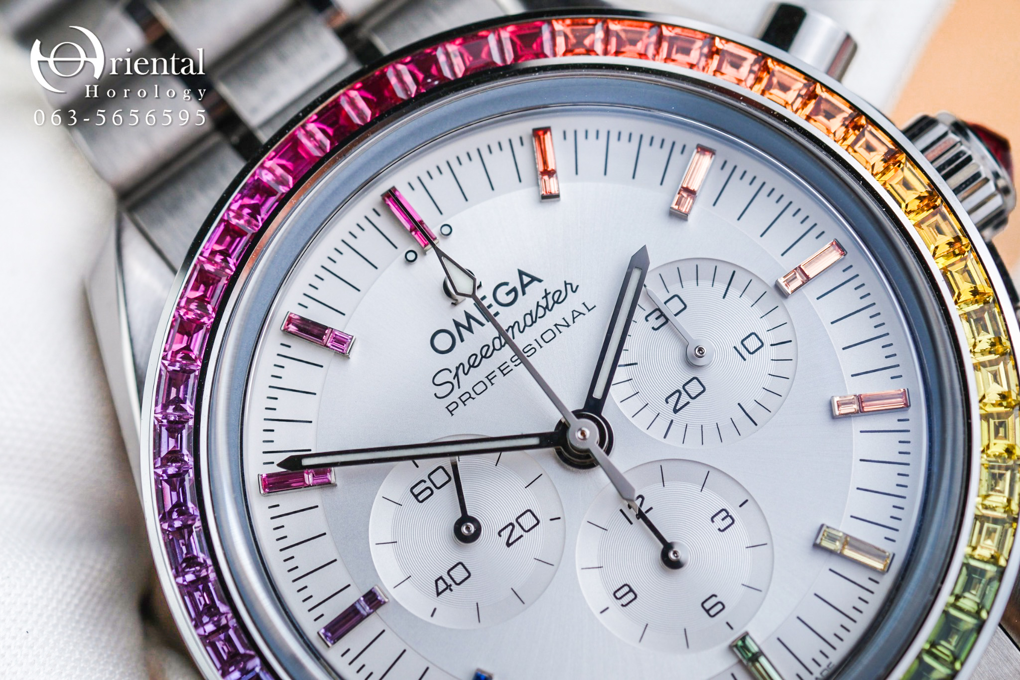 Omega Speedmaster Professional Moonwatch 3861 Canopus Gold Rainbow - Image 3