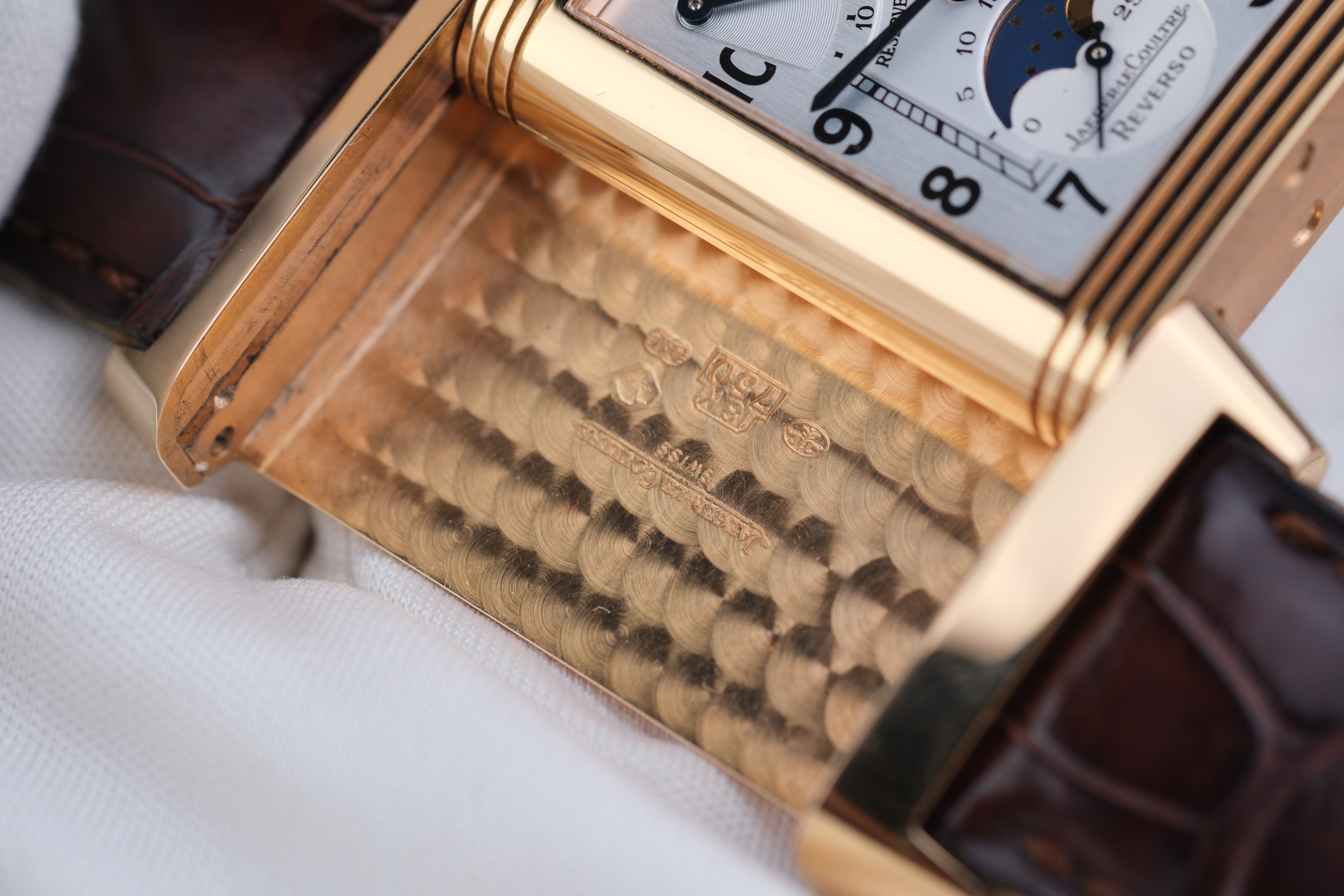 JLC Reverso Sun Moon 18K Rose Gold - Image 7