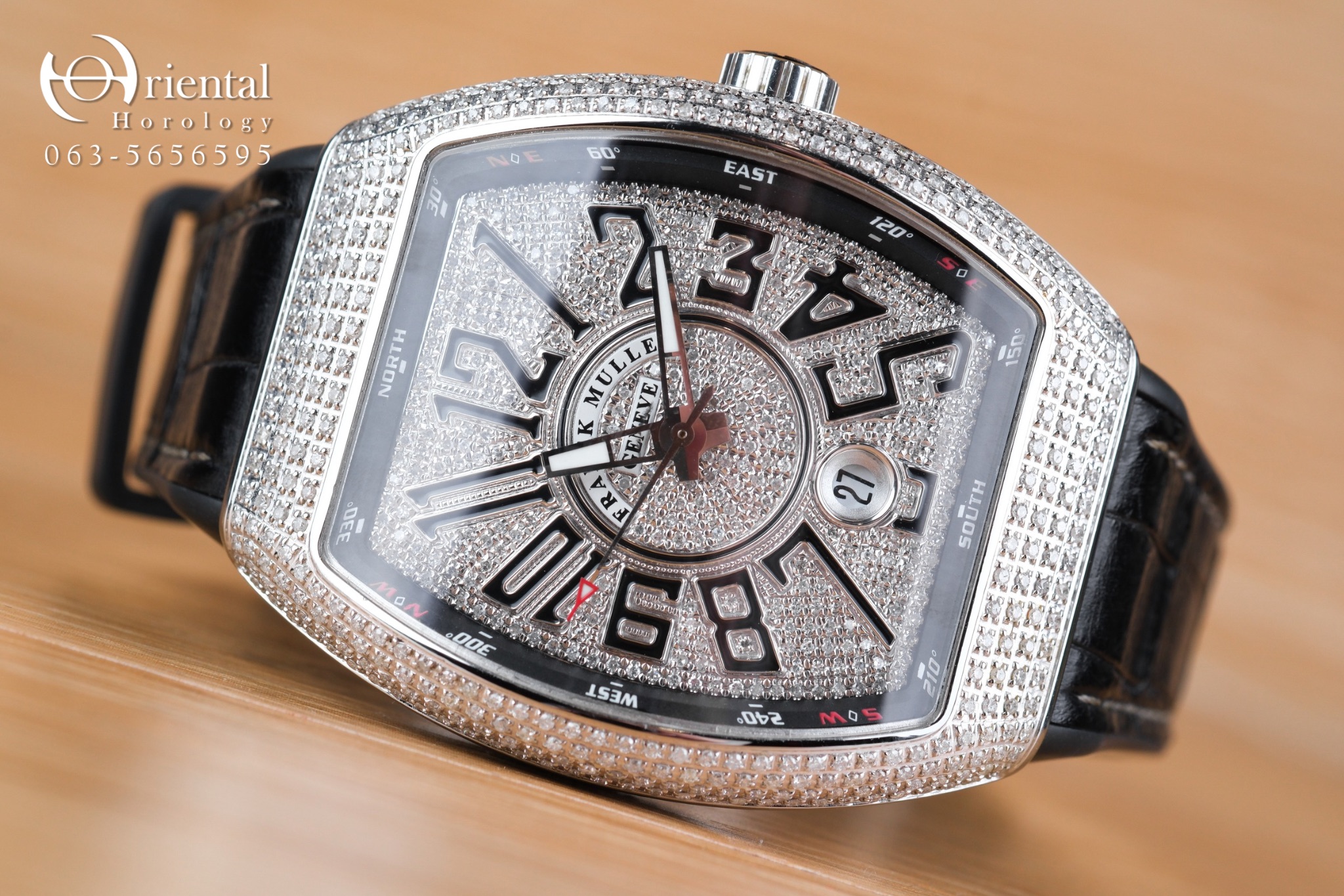 Franck Muller Vanguard V41 Full Diamonds