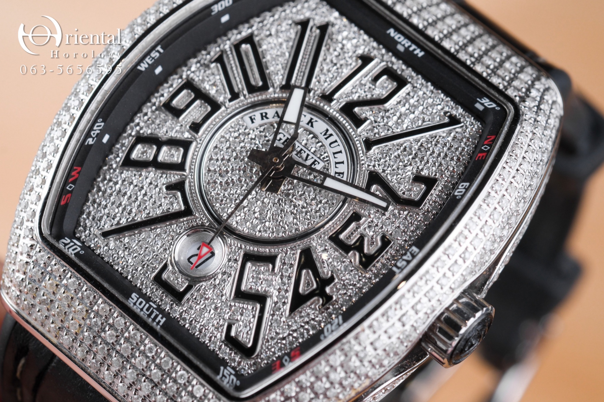 Franck Muller Vanguard V41 Full Diamonds - Image 2