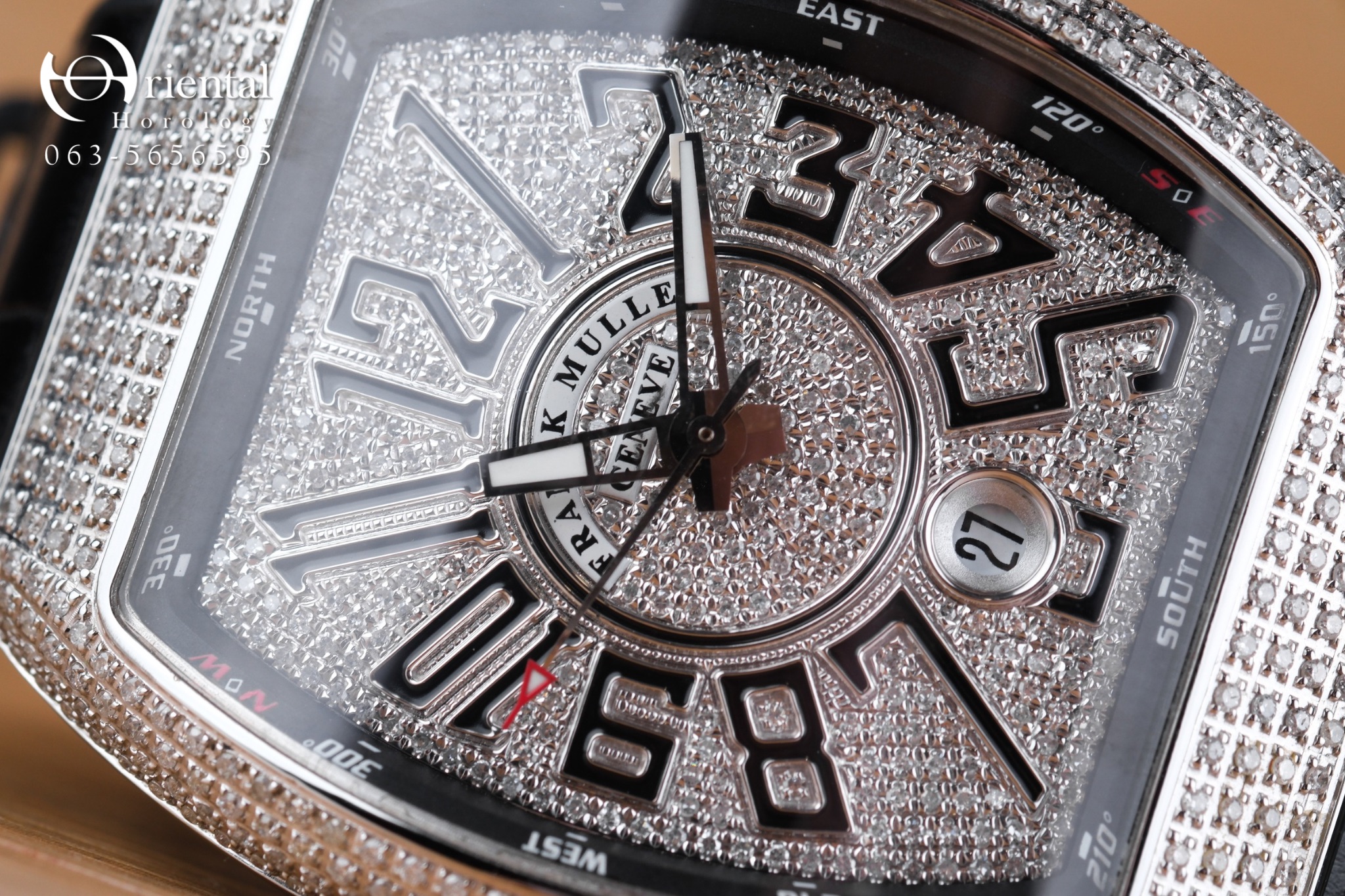Franck Muller Vanguard V41 Full Diamonds - Image 3