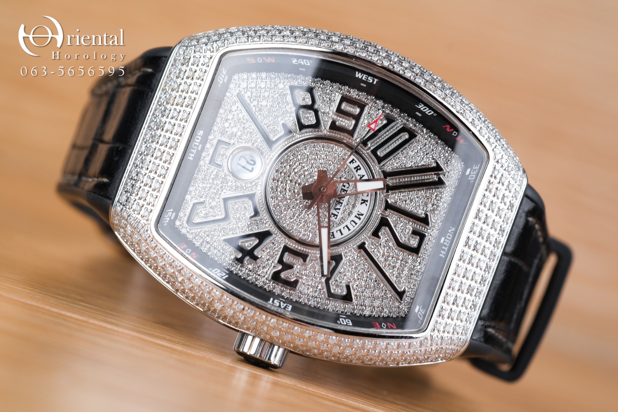 Franck Muller Vanguard V41 Full Diamonds - Image 4