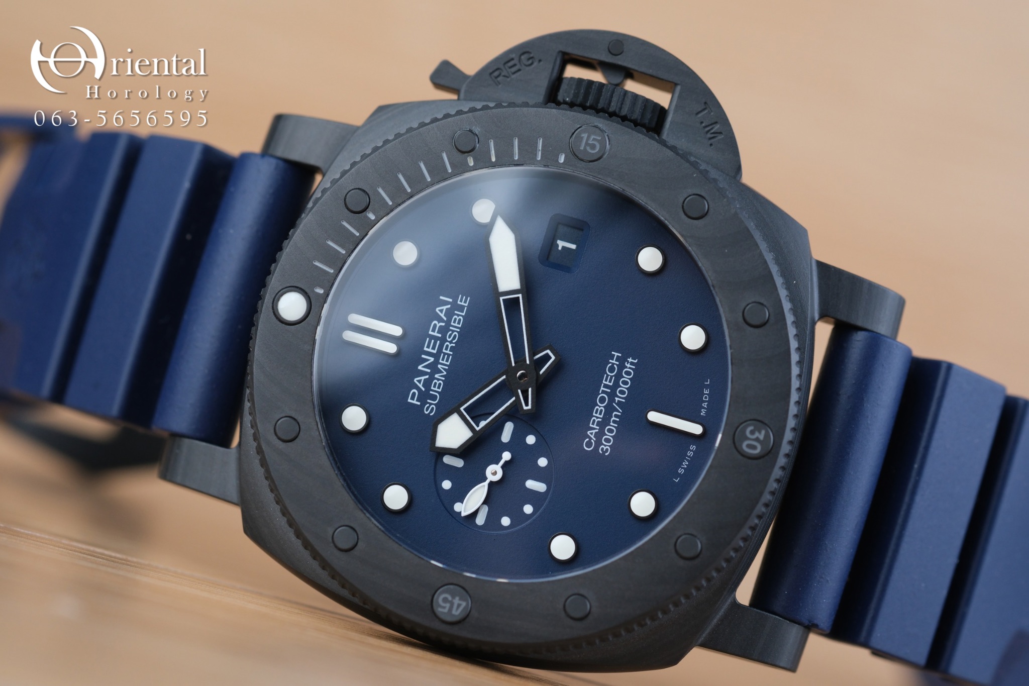 Panerai Submersible QuarantaQuattro Carbotech ‘Blu Abisso’