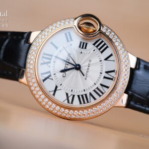 Cartier Ballon Bleu 18K Rose Gold Diamond