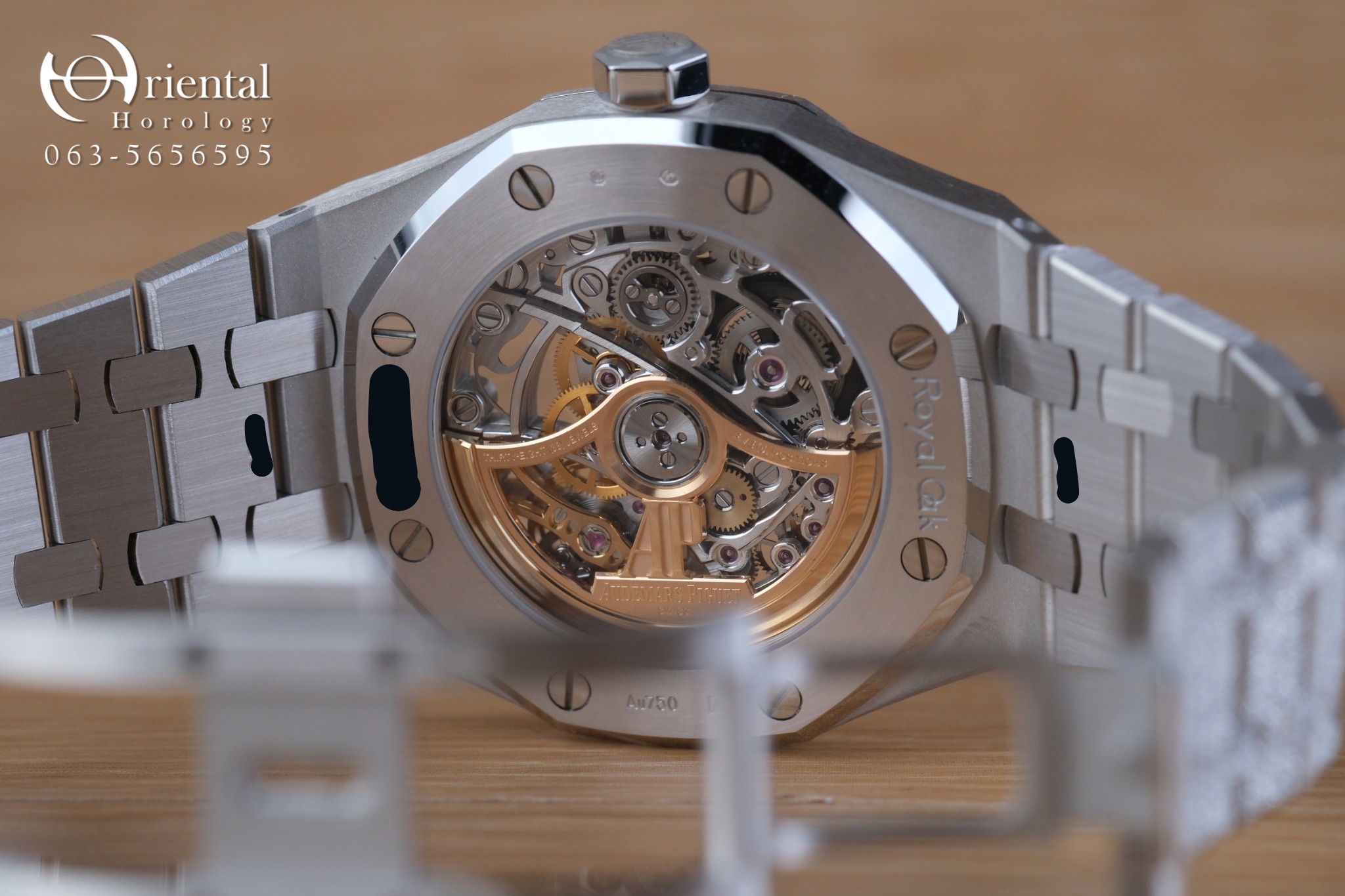 AP Royal Oak Double Balance Wheel Frosted White Gold 18K - Image 10