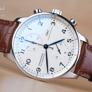 IWC Portugieser Chronograph Silver Dial