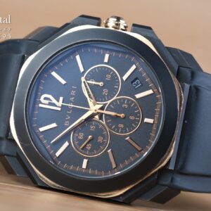 Bulgari Octo Velocissimo Chronograph DLC Two-Tone