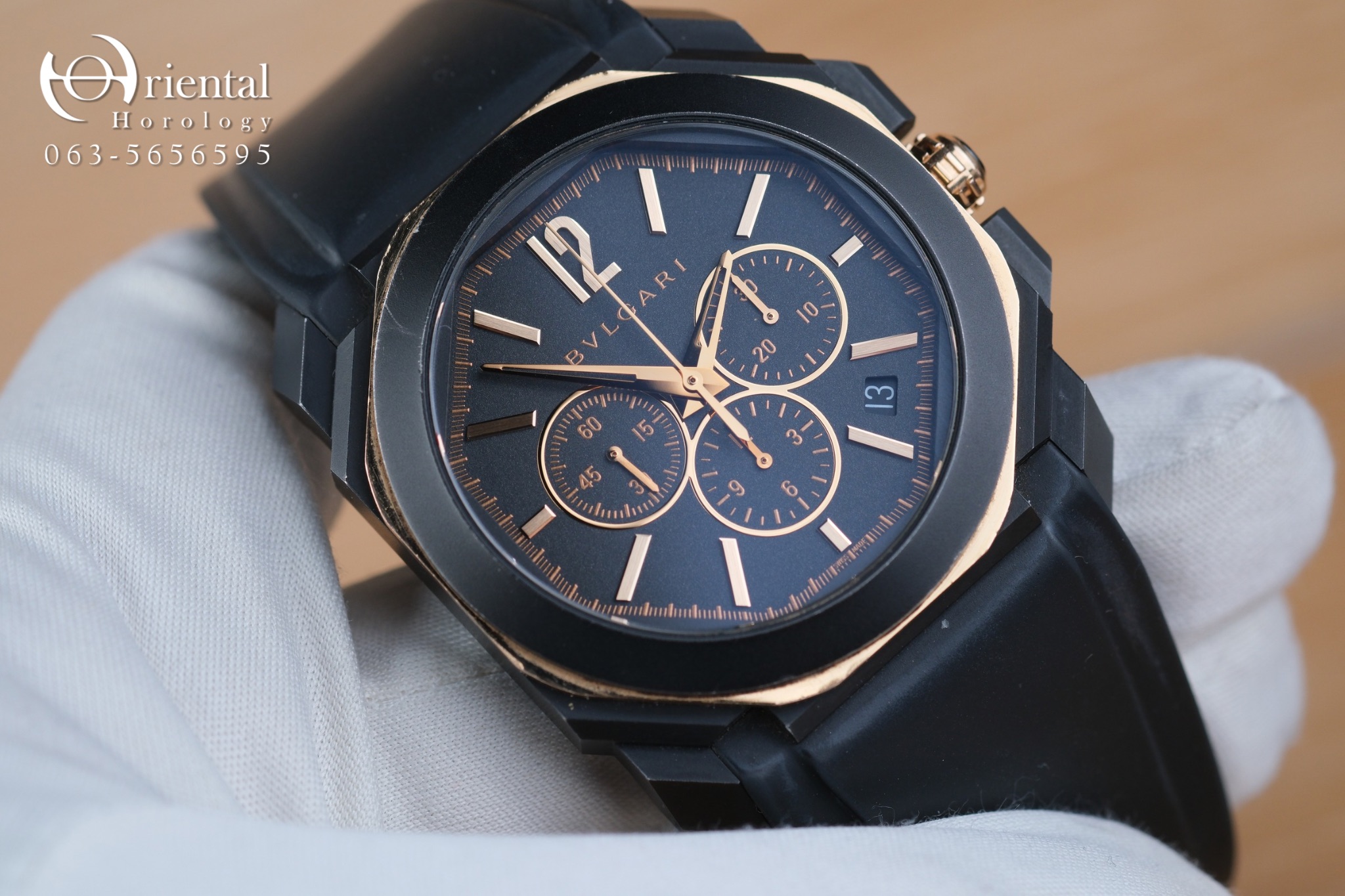 Bulgari Octo Velocissimo Chronograph DLC Two-Tone - Image 3