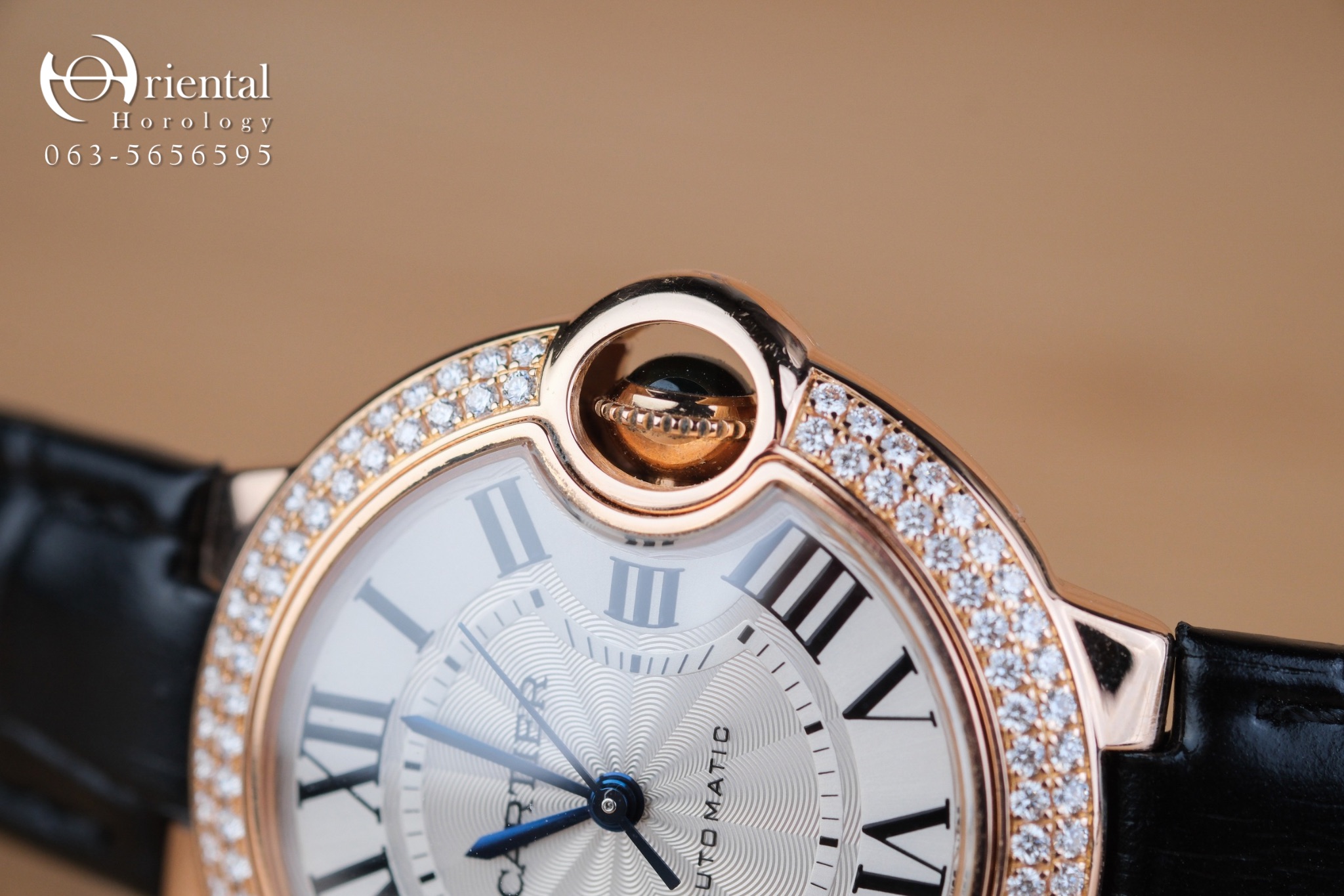 Cartier Ballon Bleu 18K Rose Gold Diamond - Image 4