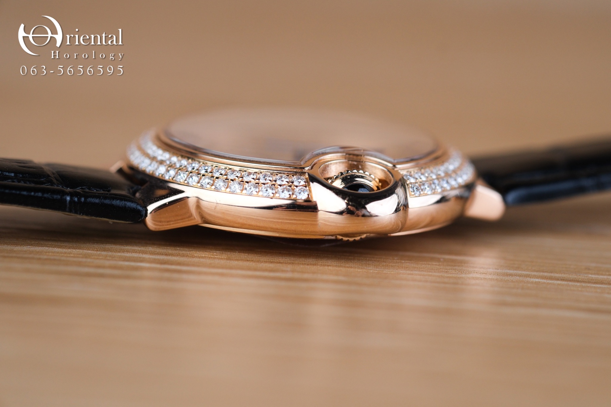 Cartier Ballon Bleu 18K Rose Gold Diamond - Image 5