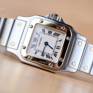 Cartier Santos Galbée Small Two-Tone
