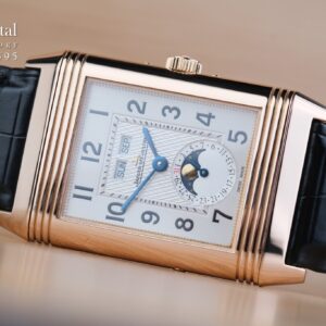 JLC Reverso Grande Triple Date 18K Rose Gold