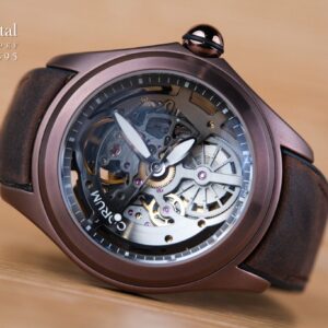 Corum Bubble Skeleton Brown PVD 47 mm
