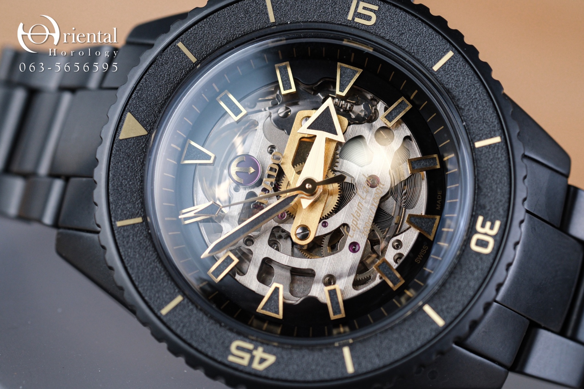 Rado Captain Cook High-Tech Ceramic Skeleton - Image 2