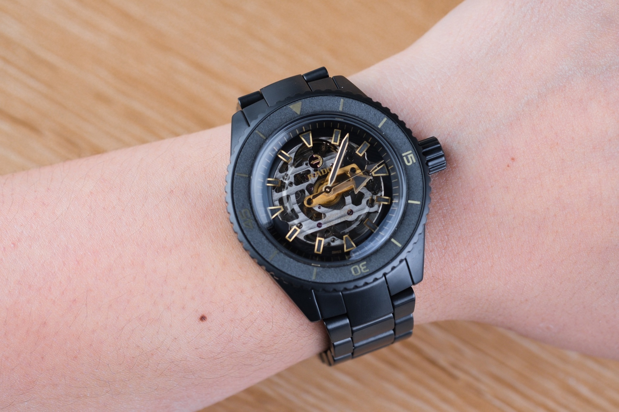 Rado Captain Cook High-Tech Ceramic Skeleton - Image 3