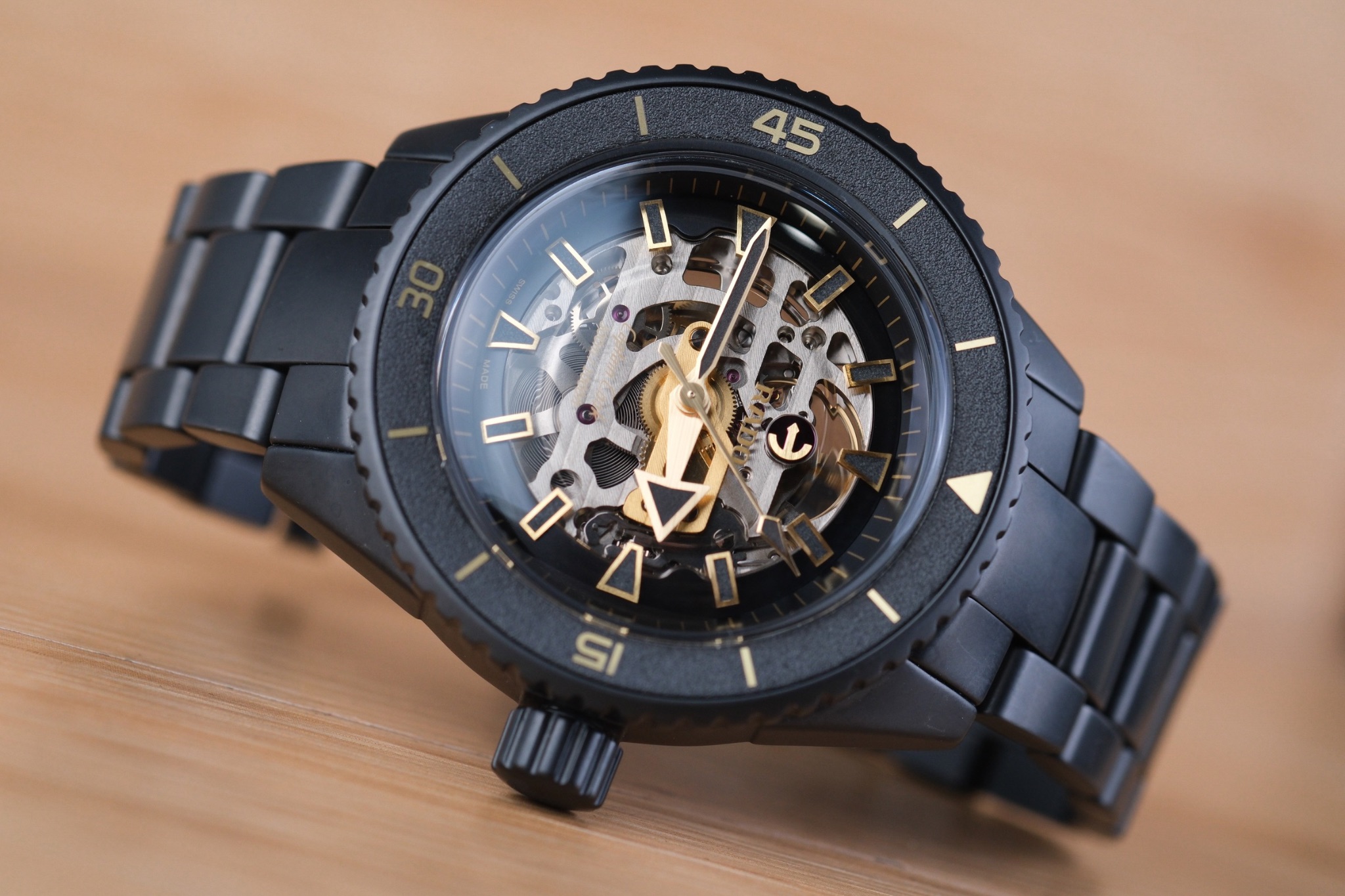 Rado Captain Cook High-Tech Ceramic Skeleton - Image 4