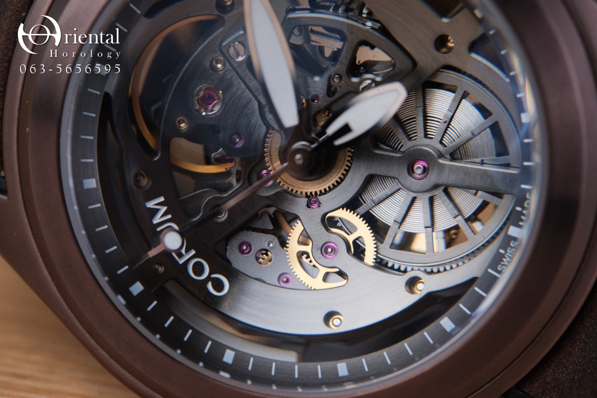 Corum Bubble Skeleton Brown PVD 47 mm - Image 2
