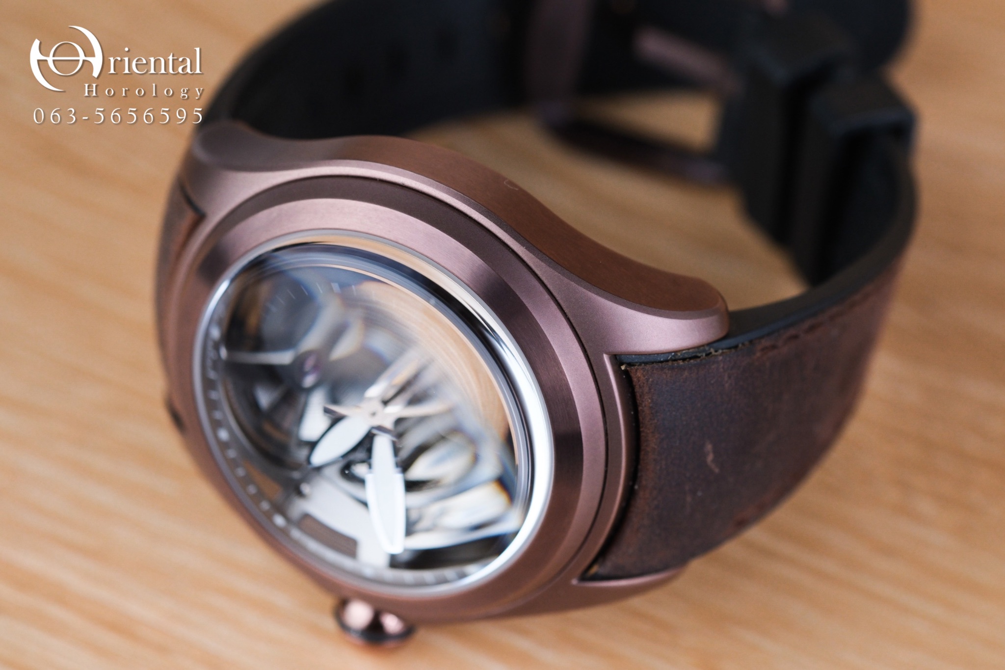 Corum Bubble Skeleton Brown PVD 47 mm - Image 5