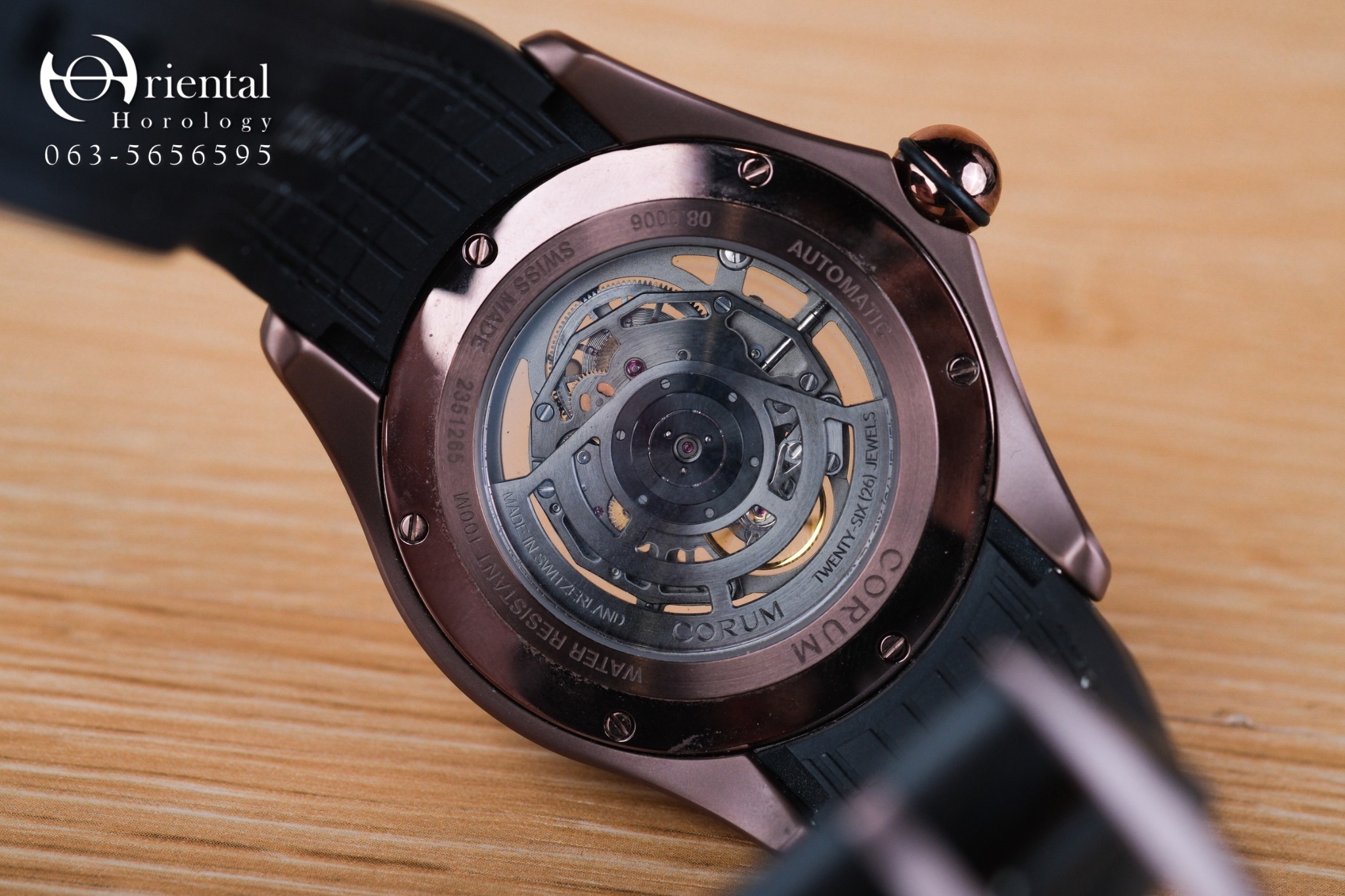 Corum Bubble Skeleton Brown PVD 47 mm - Image 7