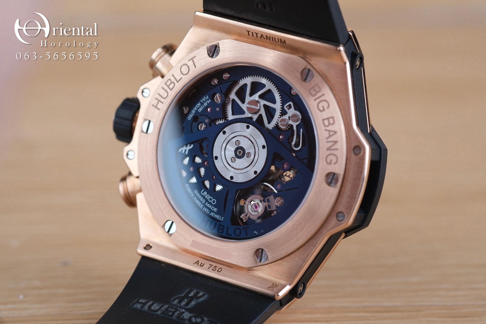 Hublot Big Bang Unico King Gold Blue Dial - Image 7